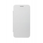 Flip Cover For Micromax A110q Canvas 2 Plus White By - Maxbhi.com