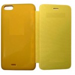 Flip Cover for Micromax Bolt A069 - Yellow
