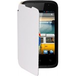 Flip Cover for Micromax Bolt A37 - White