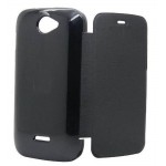 Flip Cover for Micromax Bolt A47 - Black