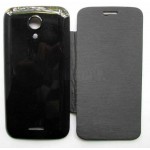 Flip Cover for Micromax Canvas 2.2 A114 - Black