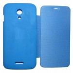 Flip Cover for Micromax Canvas 2.2 A114 - Blue