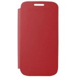 Flip Cover for Micromax Canvas 2.2 A114 - Red