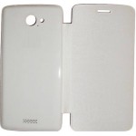 Flip Cover for Micromax Canvas Elanza 2 A121 - White