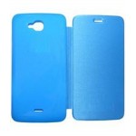 Flip Cover for Micromax Canvas L A108 - Blue