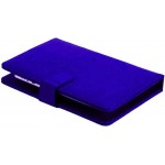 Flip Cover for Micromax Canvas Tab P650E - Blue