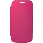 Flip Cover for Motorola Moto E Dual TV XT1025 with Digital TV - Pink