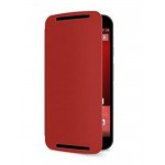 Flip Cover for Motorola Moto G (2014) - Red