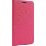 Flip Cover for Motorola Moto X XT1053 - Black & Light Pink
