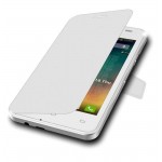 Flip Cover for M-Tech Ace 4 - White