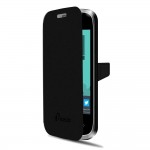 Flip Cover for M-Tech Opal Quest 3G - Black