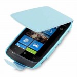 Flip Cover for Nokia Lumia 610 - Cyan
