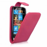 Flip Cover for Nokia Lumia 610 NFC - Magenta