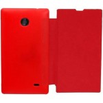 Flip Cover for Nokia X Dual SIM RM-980 - Bright Red