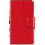 Flip Cover for Philips S308 - Black & Red