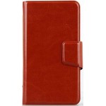 Flip Cover for Prestigio MultiPhone 5450 Duo - Brown