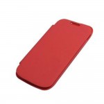 Flip Cover for Samsung Ace II - Red