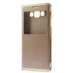 Flip Cover for Samsung E500H - Gold