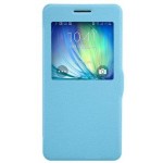 Flip Cover for Samsung Galaxy A5 SM-A500F - Light Blue