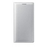 Flip Cover for Samsung Galaxy A5 SM-A500G - Platinum Silver