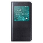 Flip Cover for Samsung Galaxy Alpha (S801) - Charcoal Black