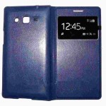 Flip Cover for Samsung Galaxy Grand 2 SM-G7102 with dual SIM - Blue