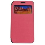 Flip Cover for Samsung Galaxy Note 3 N9005 with 3G & LTE - Pink