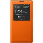 Flip Cover for Samsung Galaxy Note 4 (CDMA) - Orange