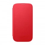 Flip Cover For Samsung Galaxy Mega I9152 With Dual Sim Red - Maxbhi Com