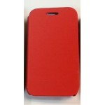 Flip Cover for Samsung Galaxy Ace - Red