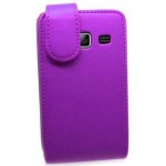 Flip Cover for Samsung Galaxy Y Duos S6102 - Purple