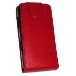 Flip Cover for Samsung I8000 Omnia II - Red