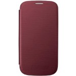 Flip Cover for Samsung I8190 Galaxy S3 mini - Garnet Red