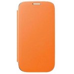 Flip Cover for Samsung I8190N Galaxy S III mini with NFC - Orange