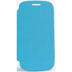 Flip Cover for Samsung I8200 Galaxy S III mini Value Edition - Blue
