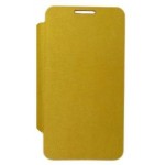 Flip Cover for Samsung I9103 Galaxy R - Yellow