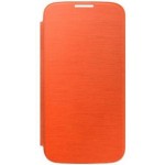 Flip Cover for Samsung I9295 Galaxy S4 Active - Orange Flare