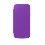 Flip Cover For Samsung I9190 Galaxy S4 Mini Purple By - Maxbhi Com