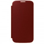 Flip Cover For Samsung I9505 Galaxy S4 Brown By - Maxbhi Com