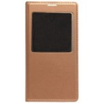 Flip Cover for Samsung SM-G800F - Copper Gold