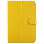 Flip Cover for Samsung Galaxy Tab P1010 WiFi - Yellow