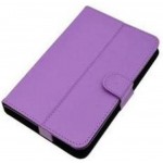 Flip Cover for Samsung Galaxy Tab4 7 16GB WiFi 3G - Purple