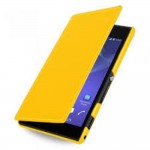 Flip Cover for Sony Xperia E3 D2202 - Yellow