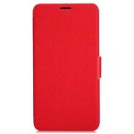 Flip Cover for Sony Xperia J ST26a - Red