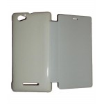 Flip Cover for Sony Xperia M dual with Dual SIM - White