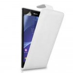 Flip Cover for Sony Xperia TX LT29i - White