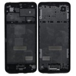 Lcd Frame Middle Chassis For Realme C33 Black By - Maxbhi Com