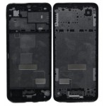 Lcd Frame Middle Chassis For Realme C33 Black By - Maxbhi Com