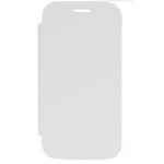 Flip Cover for Zen Ultrafone 306 Play 3G - White