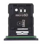 Sim Card Holder Tray For Tcl 20 Pro 5g Black - Maxbhi Com